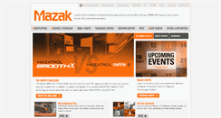 Desktop Screenshot of mazakcanada.com