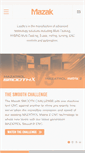Mobile Screenshot of mazakcanada.com
